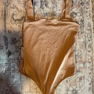 Abercrombie Tan Tank Bodysuit